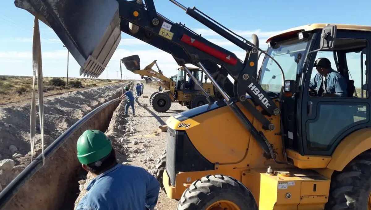 Histórico: el gas ya atraviesa la Región Sur y llegó a Maquinchao