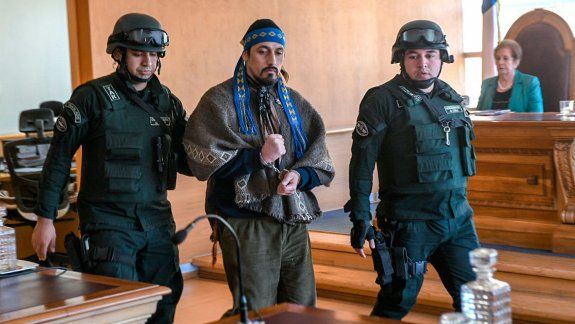 jones huala fue condenado a nueve anos de prision en chile