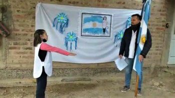 promesa a la bandera escuela 88