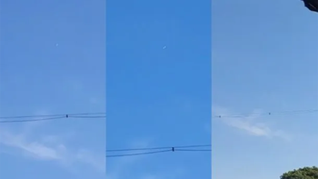 Video: un grupo de vecinos asegura haber visto un OVNI