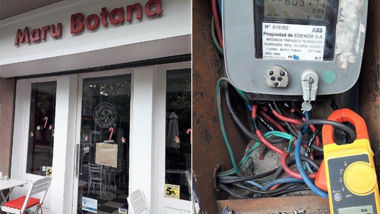 Edenor denunció que en un local de Maru Botana robaban electricidad
