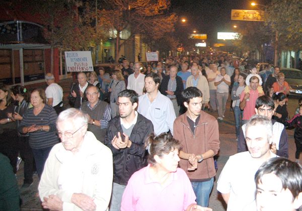 Nutrida marcha anti-K por las calles cipoleñas
