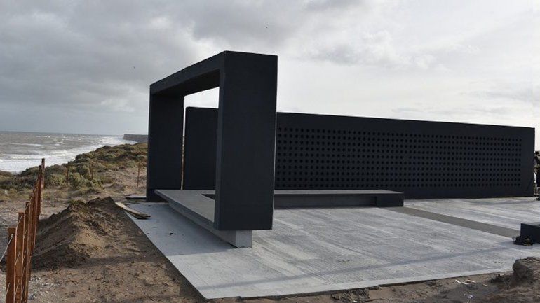 Inauguran el Memorial Malvinas en la costa rionegrina