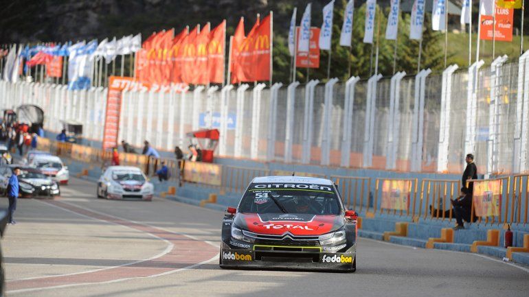 Urcera sumó en San Luis después de haber chocado contra un paredón en la prueba de tanques llenos.