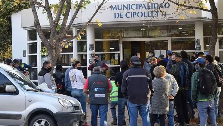 Municipales cipoleños pidieron reabrir la paritaria de forma urgente