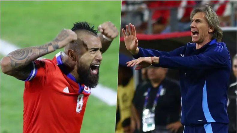 Las durísimas frases de Arturo Vidal contra Ricardo Gareca, el DT de Chile