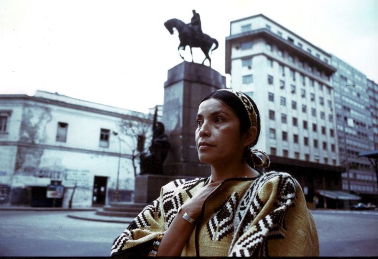 La gran artista rionegrina y mapuche Aimé Painé marcó un hito en la cultura patagónica y nacional.