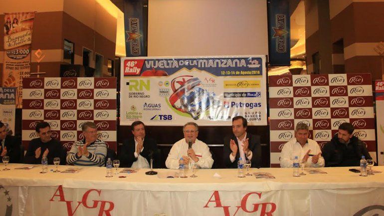 Presentaron la 46º edición del rally Vuelta de la Manzana