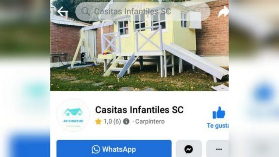Vuelven a estafar con juegos y casitas infantiles 