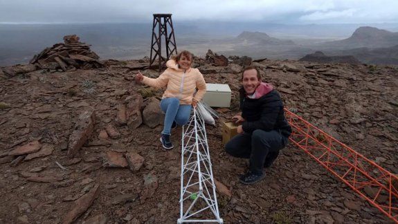 Comenzó la obra que dará internet por banda ancha a El Caín