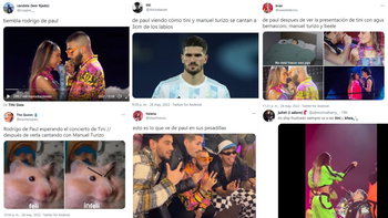 del gesto amoroso de de paul a tini desde la concentracion a los memes