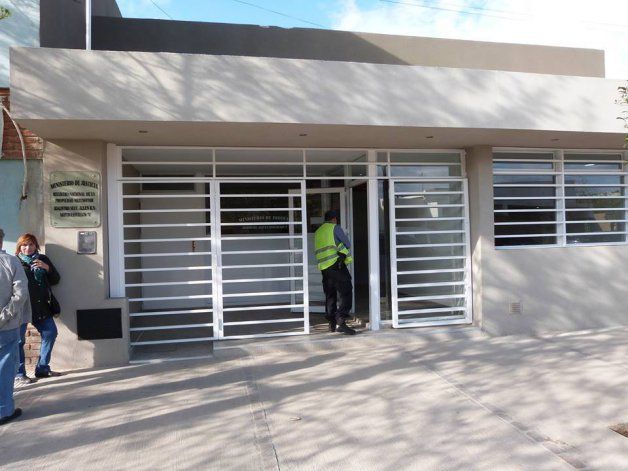 El edificio del Registro del Automotor en Allen está ubicado en la calle San Martín