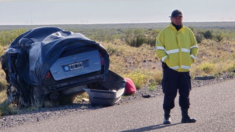 El choque fatal se registró en Ruta Provincial N°6