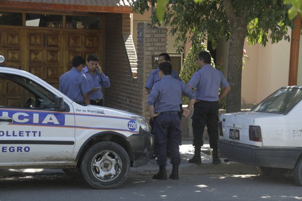 Impidió el robo de su casa