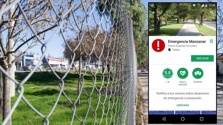 Ahora, el barrio El Manzanar tienen una app antichorros que cuesta más de 500 pesos 