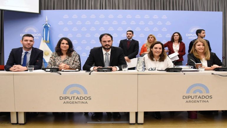 Comenzó el plenario de tres comisiones para tratar la Ley Ómnibus en la Cámara de Diputados.