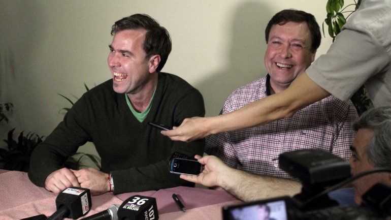 El gobernador celebró el triunfo de Bruno Pogliano en El Bolsón.