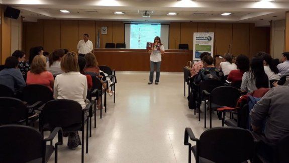 Rosa Castro presidió una charla en la Ciudad Judicial de General Roca.