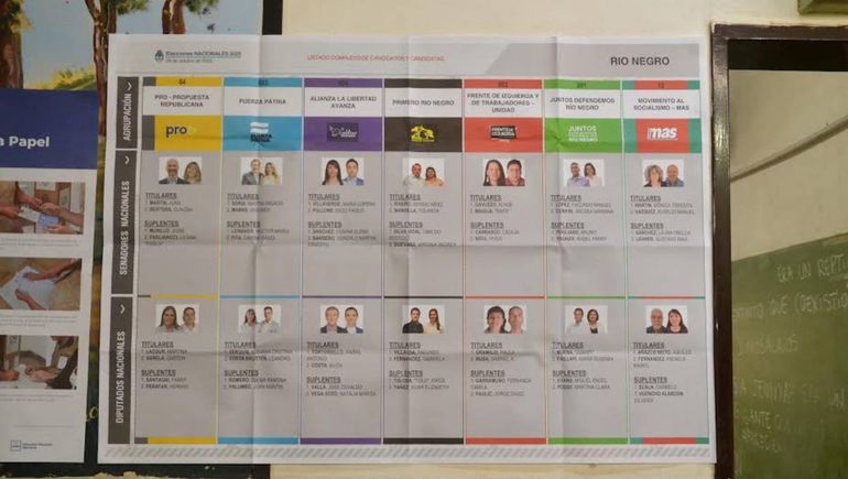 Un nuevo proyecto fue ingresado a la Legislatura de Río Negro para implementar la Boleta Única de Papel.