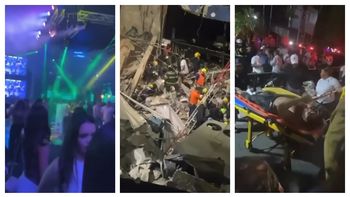 Las tareas de rescate de sobrevivientes en el boliche continuaron durante la madrugada del miércoles.