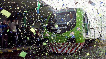 exitosa llegada de la nueva unidad del tren patagonico a viedma exitosa llegada de la nueva unidad del tren patagonico a viedma