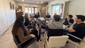 La reunión estuvo encabezada por el intendente Gustavo Amati. | LMCipolletti.com La reunión estuvo encabezada por el intendente Gustavo Amati.