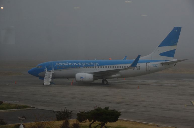 La niebla densa hace imposible el aterrizaje en Neuquén