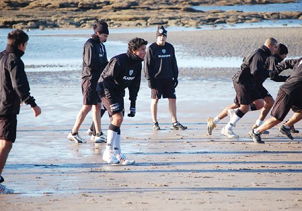 Prieto cumplió con su primer día en Cipolletti