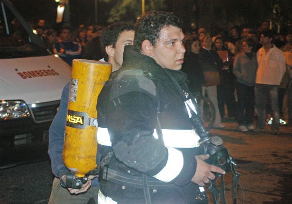 Incendio en Olimpia causó temor y un enorme operativo
