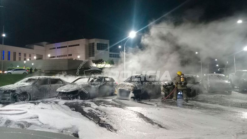 Habló el dueño de los autos de alta gama incendiados frente a la Legislatura: La conocí hace 40 días