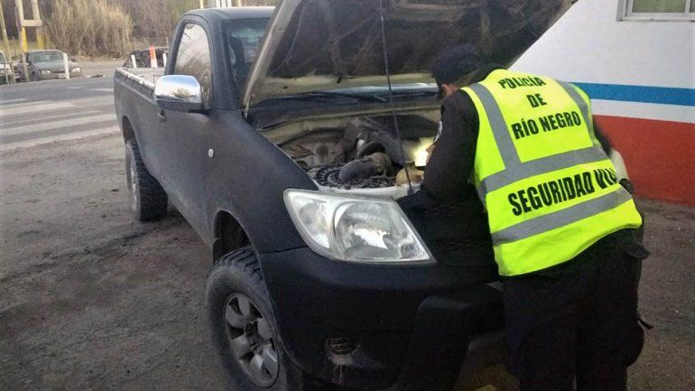 Secuestran camioneta de alta gama que había sido robada en Neuquén