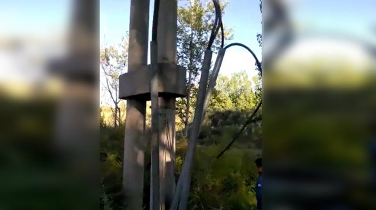 La falla en el transformador fue provocada intencionalmente