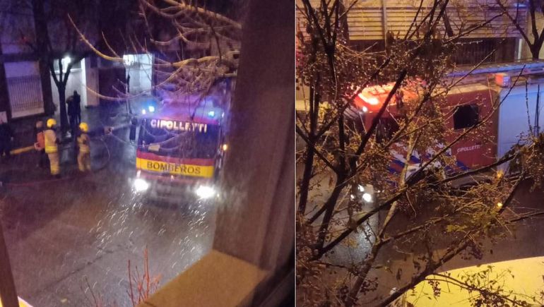 Se incendió un departamento en la calle Villegas