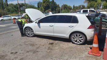 cipoleno se trasladaba en un golf adulterado