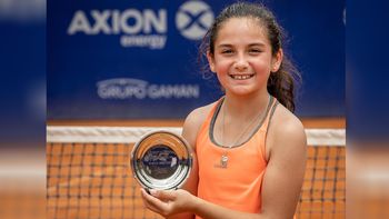 con 10 anos, una roquense es la nº1 del tenis argentino de menores