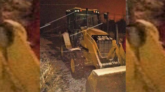 Encontraron en Cipolletti una retroexcavadora robada