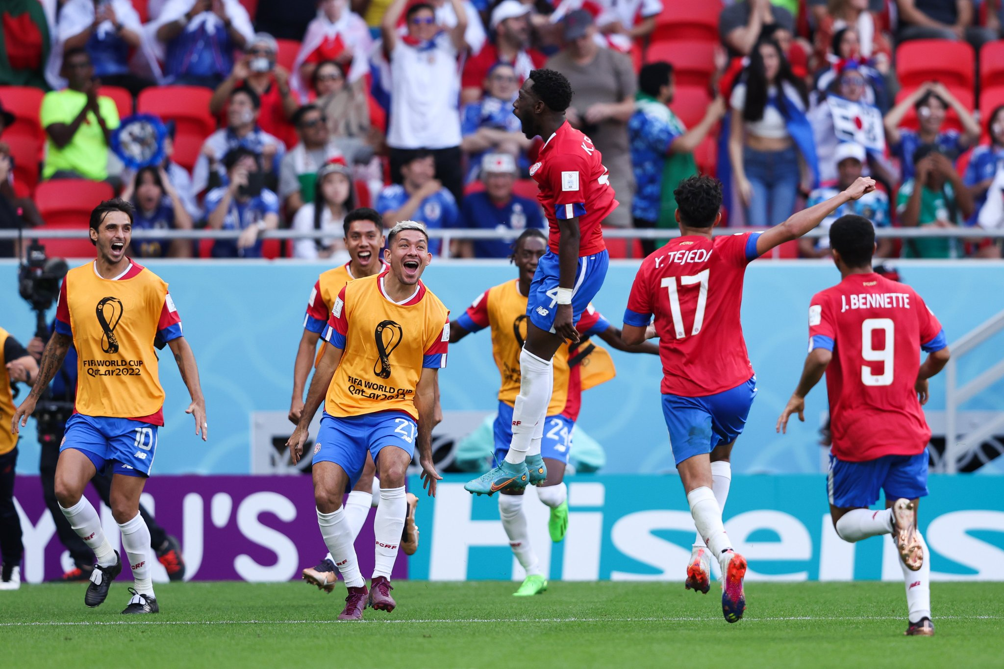 El desahogo de Costa Rica y el pedido de disculpas de los japoneses a sus hinchas