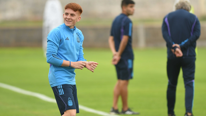 Valentín Barco, el lateral de Boca, es una de las figura del equipo. Foto: Télam