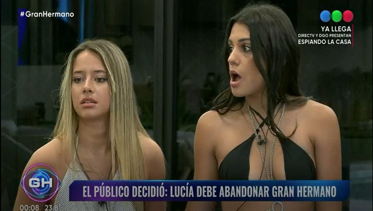 Gran Hermano: Lucía es la nueva eliminada de la casa
