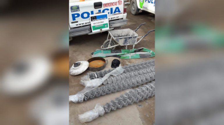 Persecución por las chacras por el robo de alambrado