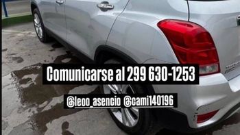 La camioneta robada en Cipolletti.