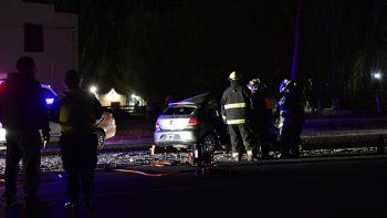un muerto y tres heridos en un choque sobre ruta 22 en roca