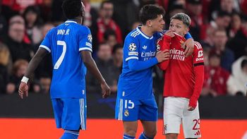 Salió la sanción a Gianluca Prestianni por el cruce con Vinicius | LMCipolletti.com Salió la sanción a Gianluca Prestianni por el cruce con Vinicius