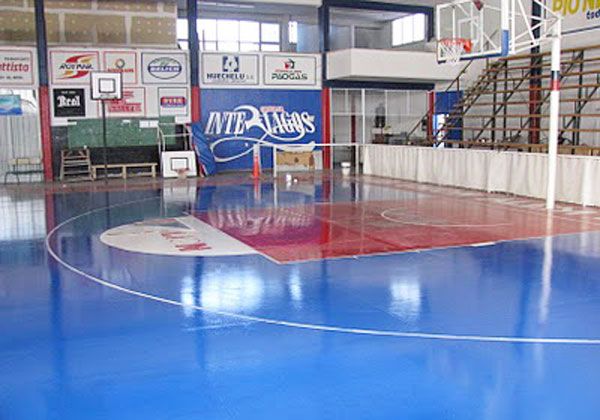 Todo listo para el inicio de la acción basquetbolística