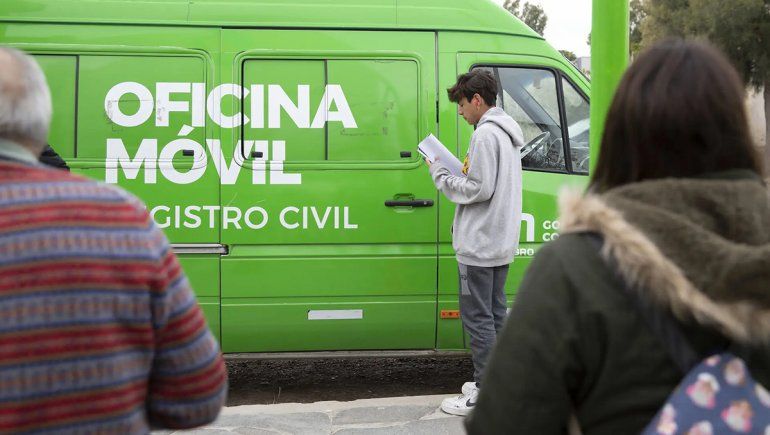 El Registro Civil móvil iniciará la segunda semana de atención en Cipolletti