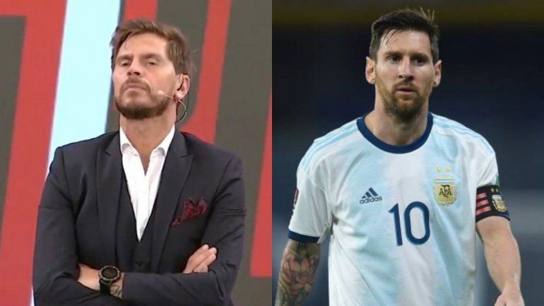 El duro doble revés de Vignolo al aire en un par de minutos