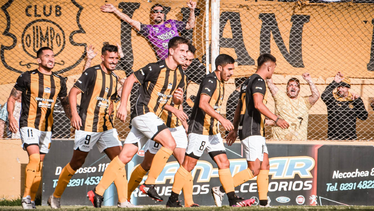 Olimpo, líder de la zona Sur en el Federal A.