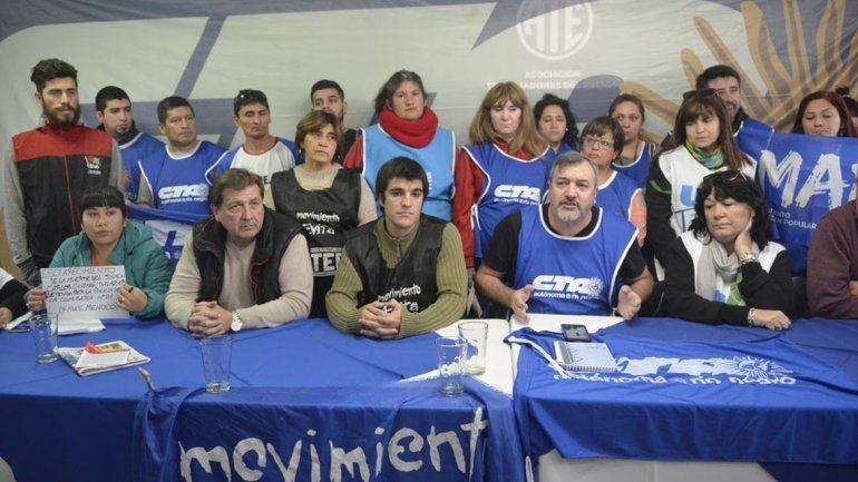 La CTA Autónoma anunció para mañana un paro general en Río Negro.&nbsp;