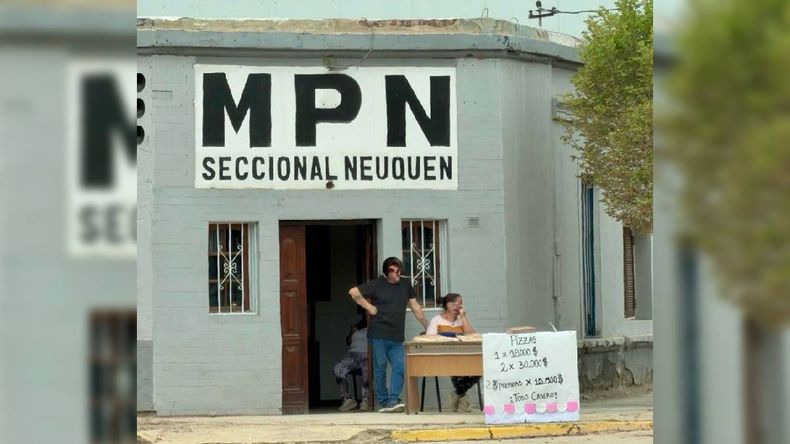La seccional I del MPN en la ciudad de Neuquén.