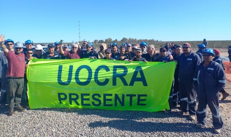 El gremio rionegrino busca ante Nación asegurar las obras públicas previstas en la provincia. El gremio rionegrino busca ante Nación asegurar las obras públicas previstas en la provincia.